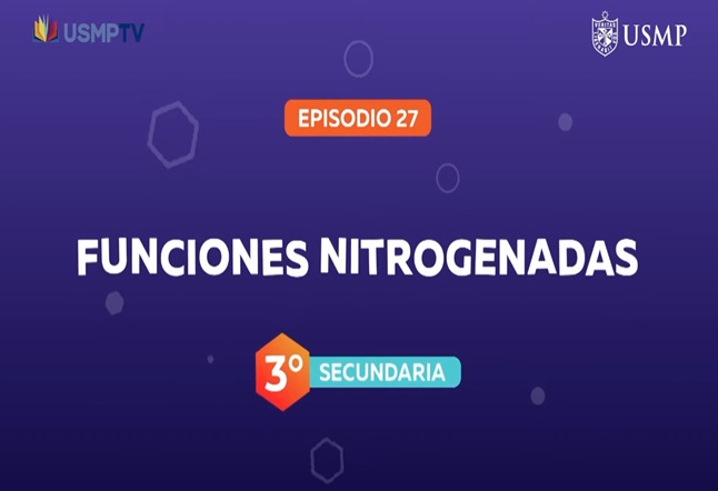 Capítulo N° 27 - Funciones Nitrogenadas